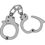 Simple gray handcuffs