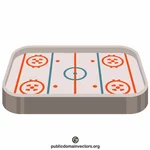Pista di hockey su ghiaccio