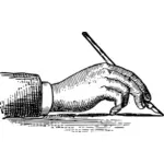 Wie man einen Stift halten
