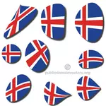 Lijst van vlaggen van IJsland