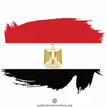 Egyptská národní vlajka