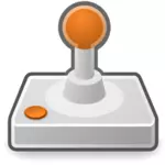 ゲーム コンソール ジョイスティック記号のベクター画像