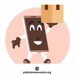 Internet shopping concept