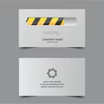 Internet tech company business card