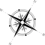 Ikona Kompas wektor