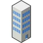 Vector graphics of building