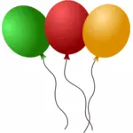 Ballonger vektor illustrasjon
