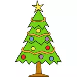Christmas tree art graphics