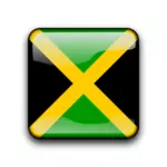 Botón de Bandera Jamaicana
