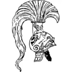 Римский шлем векторное изображение