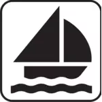 Sailing pictograph