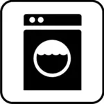 美国国家公园地图象形图的洗衣设施矢量图像