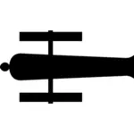 Pictogram for a cannon vector image