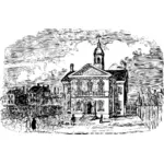 Vector drawing of Carpenters' Hall