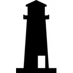 Pictogram for lighthouse vector image
