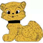 Vector clip art of cat toy