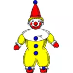 Clown vector drawing