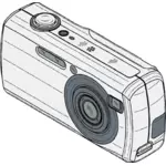 Disegno vettoriale di fotocamera digitale