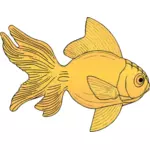 Generic de peşte portocaliu vector illustration