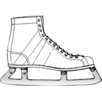 Ice skate vector image