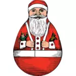 Vector de juguete de Santa Claus