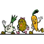 Image vectorielle de légumes