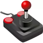 Couleur jeux vidéo joystick vector clipart