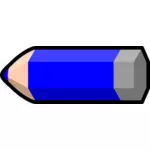 Blå farge blyant