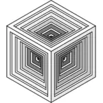 Гравированные куб