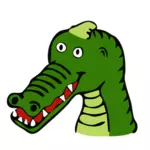绿色鳄鱼