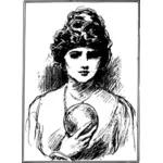 Lady with a crystal ball