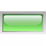 Caixa verde brilhante retangular vetor clip-art