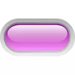 Pilulka ve tvaru červené tlačítko Vektor Klipart