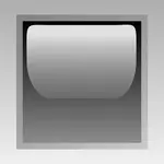 Led square black vector image