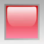 Led square red vector illustration