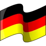 Bandera de imagen vectorial de Alemania
