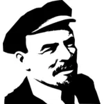 Vecteur de portrait de Lénine