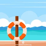 Vektorový klipart Lifebuoy