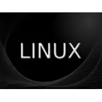 Taustakuva Linux vektori kuva