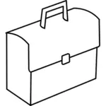 포트폴리오 서류 가방 벡터 클립 아트