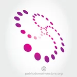 Logo ontwerp vector kunst