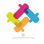 Logo publieke domein vector
