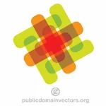 Logo desain seni vektor