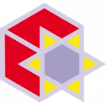 Imagem vetorial de logotipo estrela