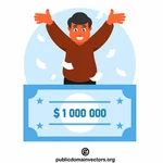 Победитель лотереи