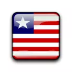 Flagge Liberias Vektor