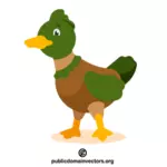 Yeşilbaş ördek yavrusu