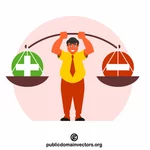 Cost-benefit decision