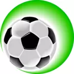 Vector Illustrasjon av fotball