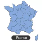 Mapa da França